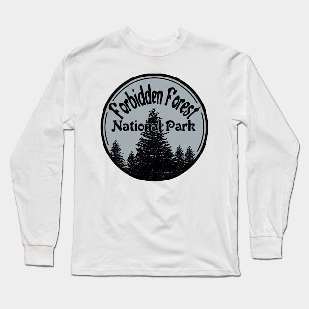 Forbidden Forest Long Sleeve T-Shirt by RayRaysX2